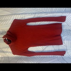 Turtle neck fitted top